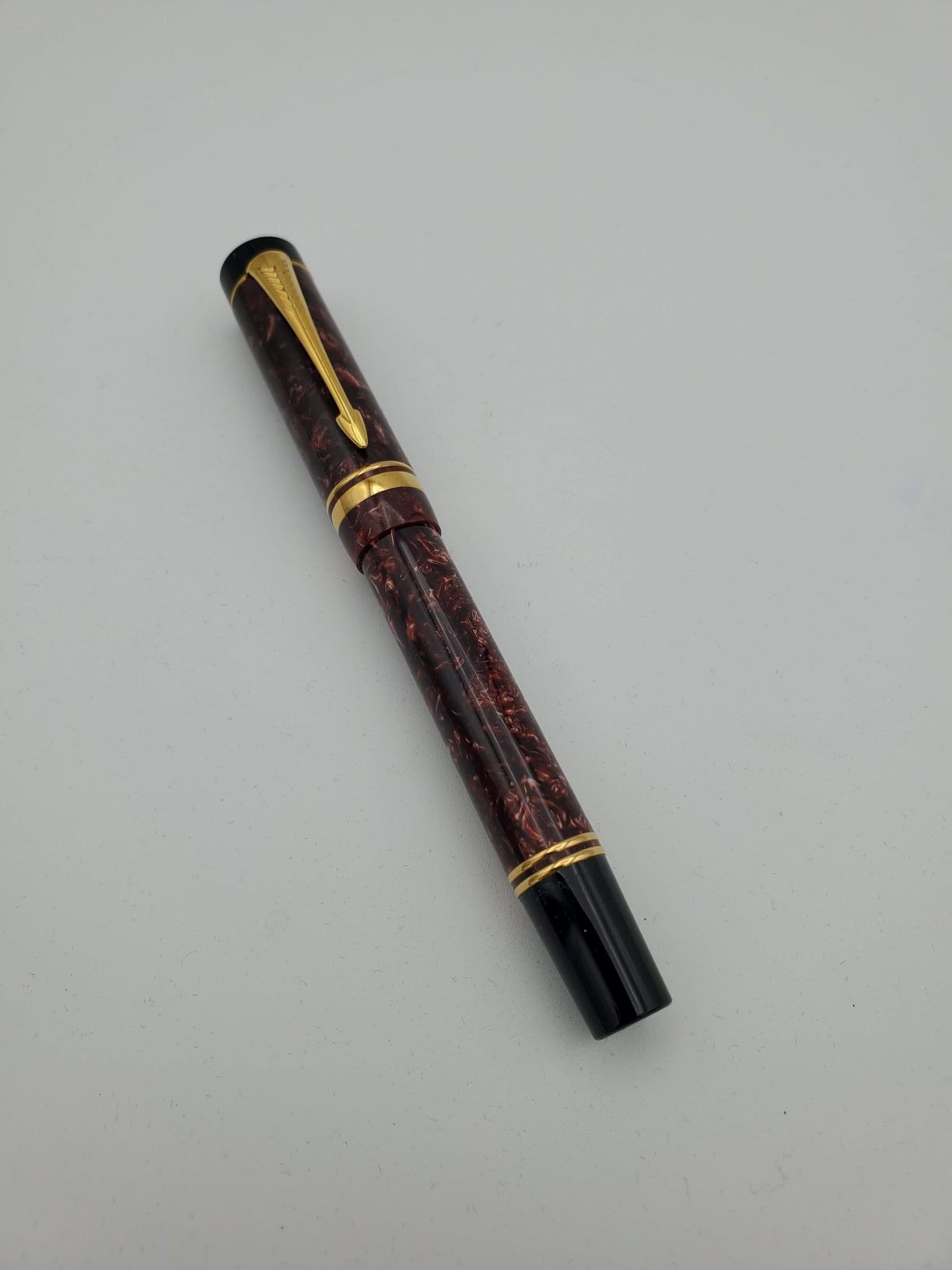 PARKER Duofold Marble Red ボールペン