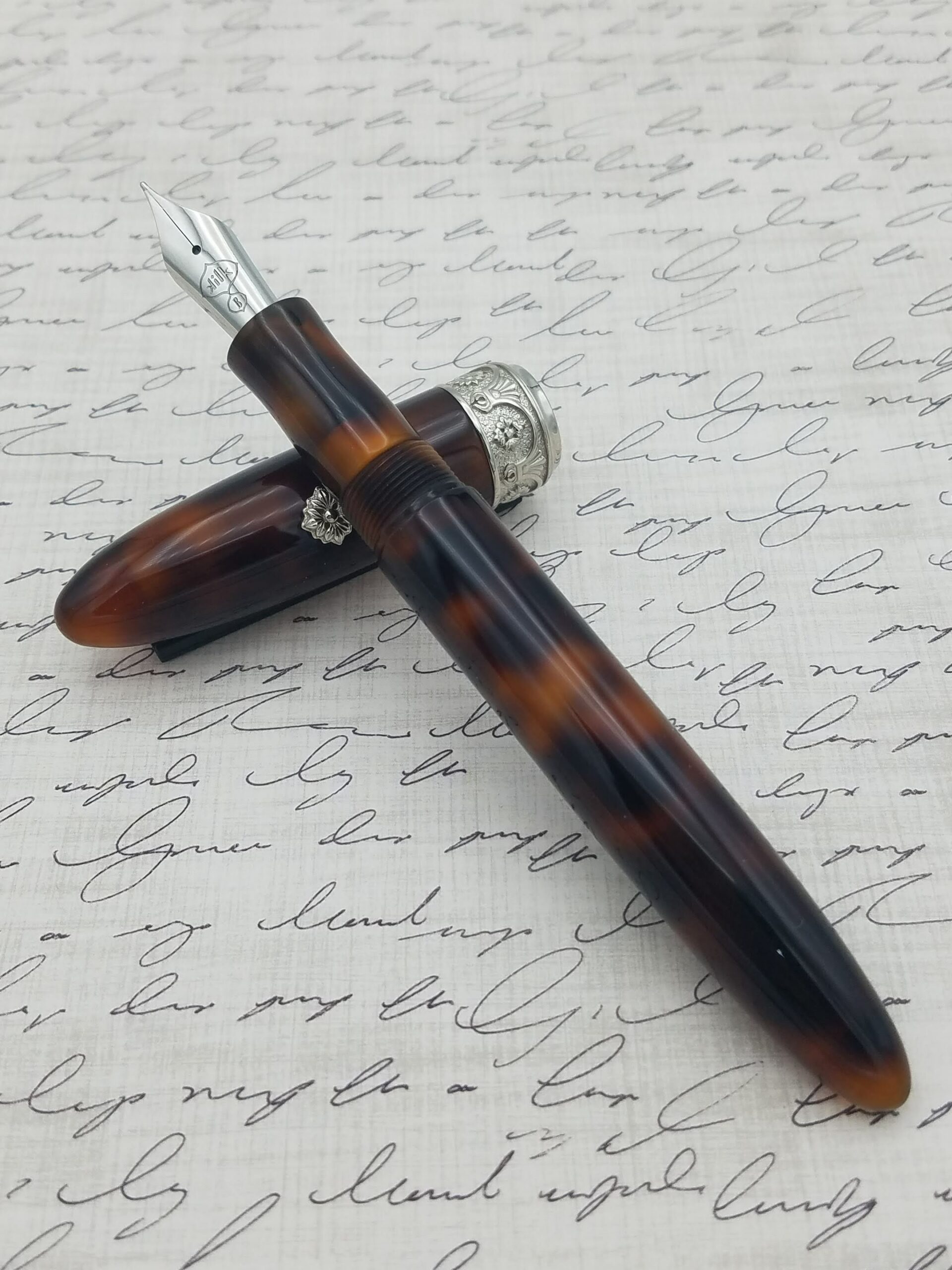 Classic Adult Signature Fountain Pen Pen With 5 Ink - Temu