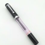 Divine Design Fountain Pen Black Demo - 14K Medium Nib Engraved "JM"