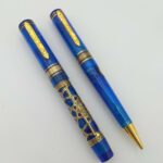 Visconti Empire Blue - 18k Medium & Ballpoint Set
