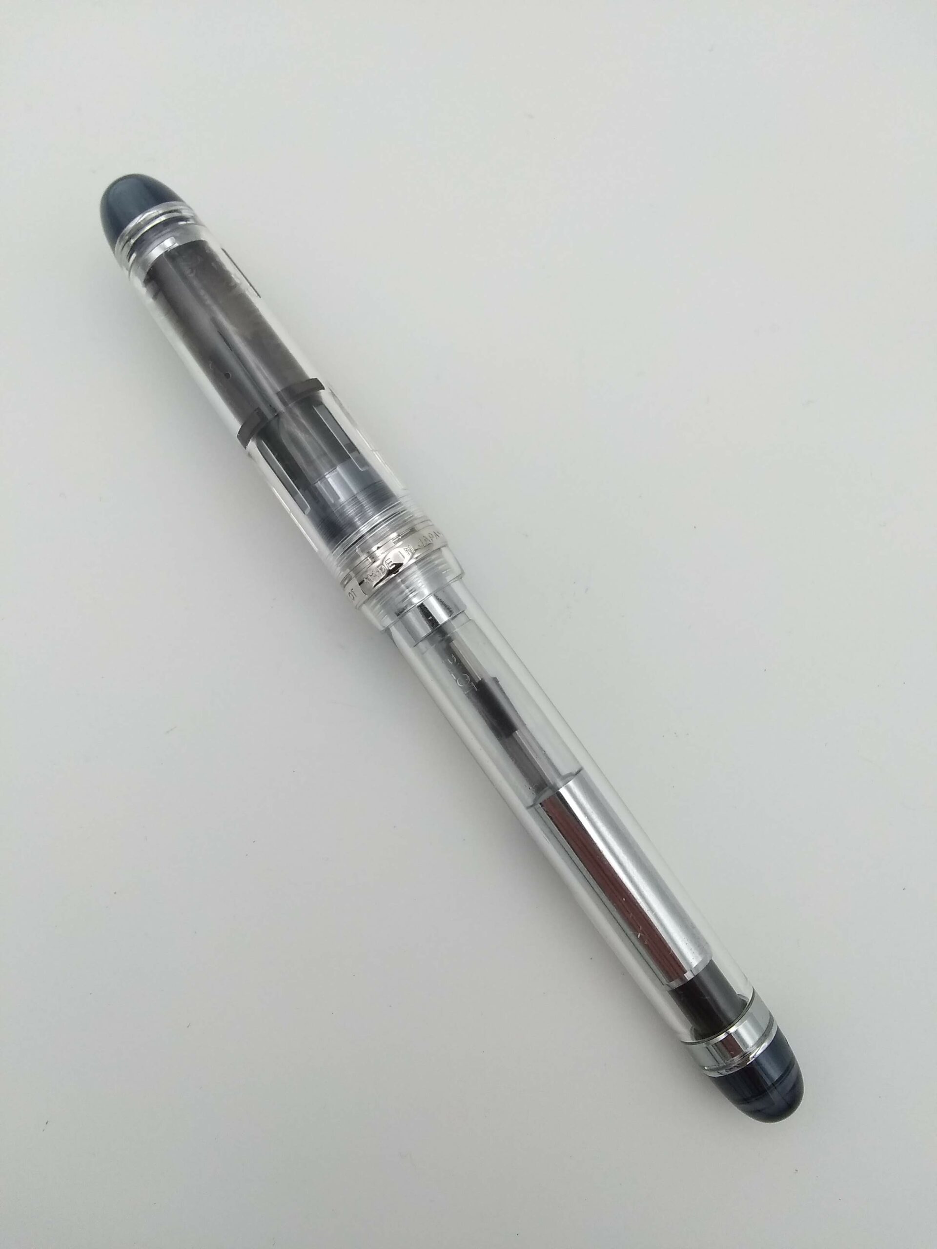 Pilot Custom 74 Clear – 14k Medium Nib - Pen Realm
