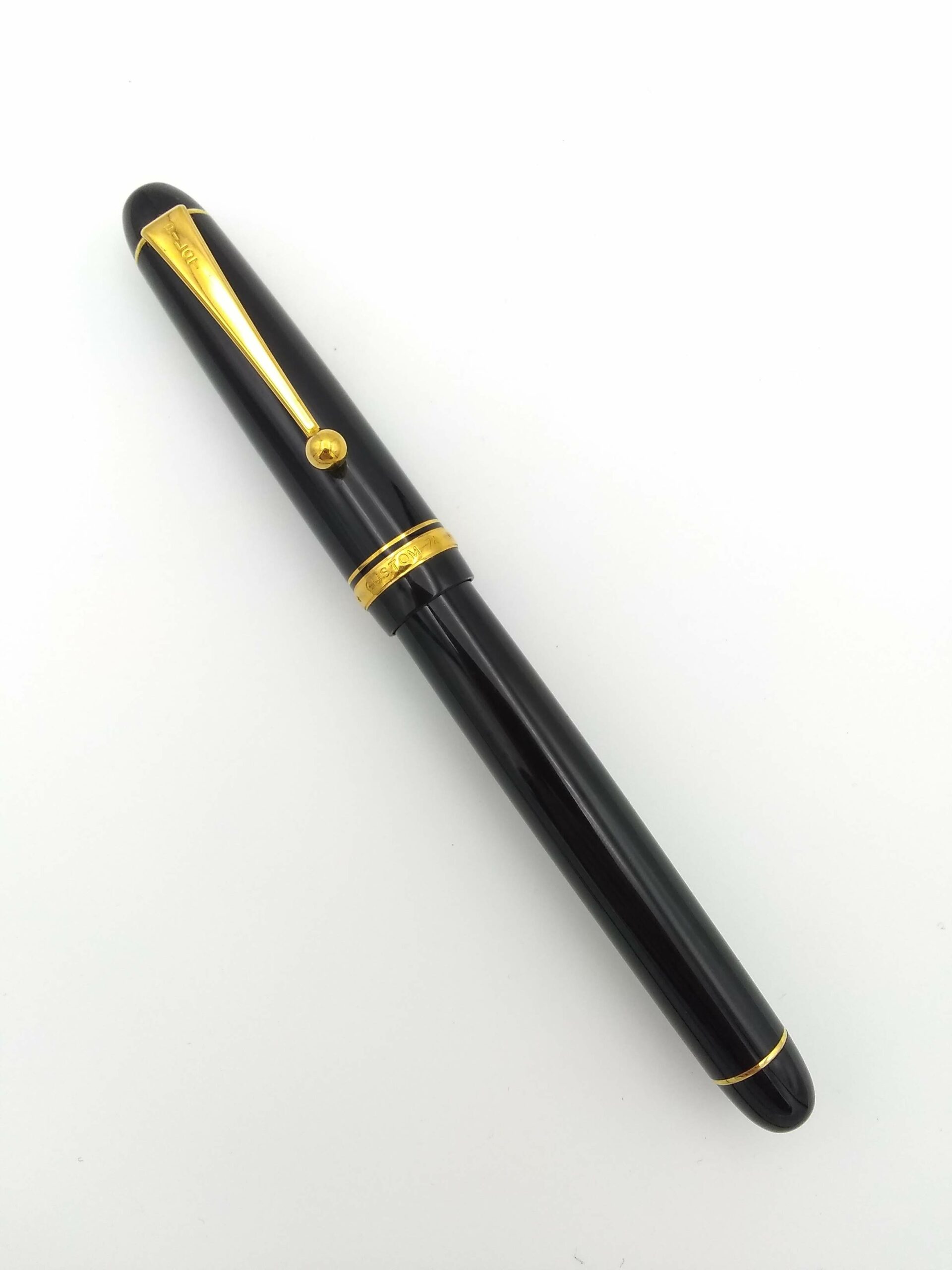 Pilot Custom 74 Black – 14k Music Nib - Pen Realm
