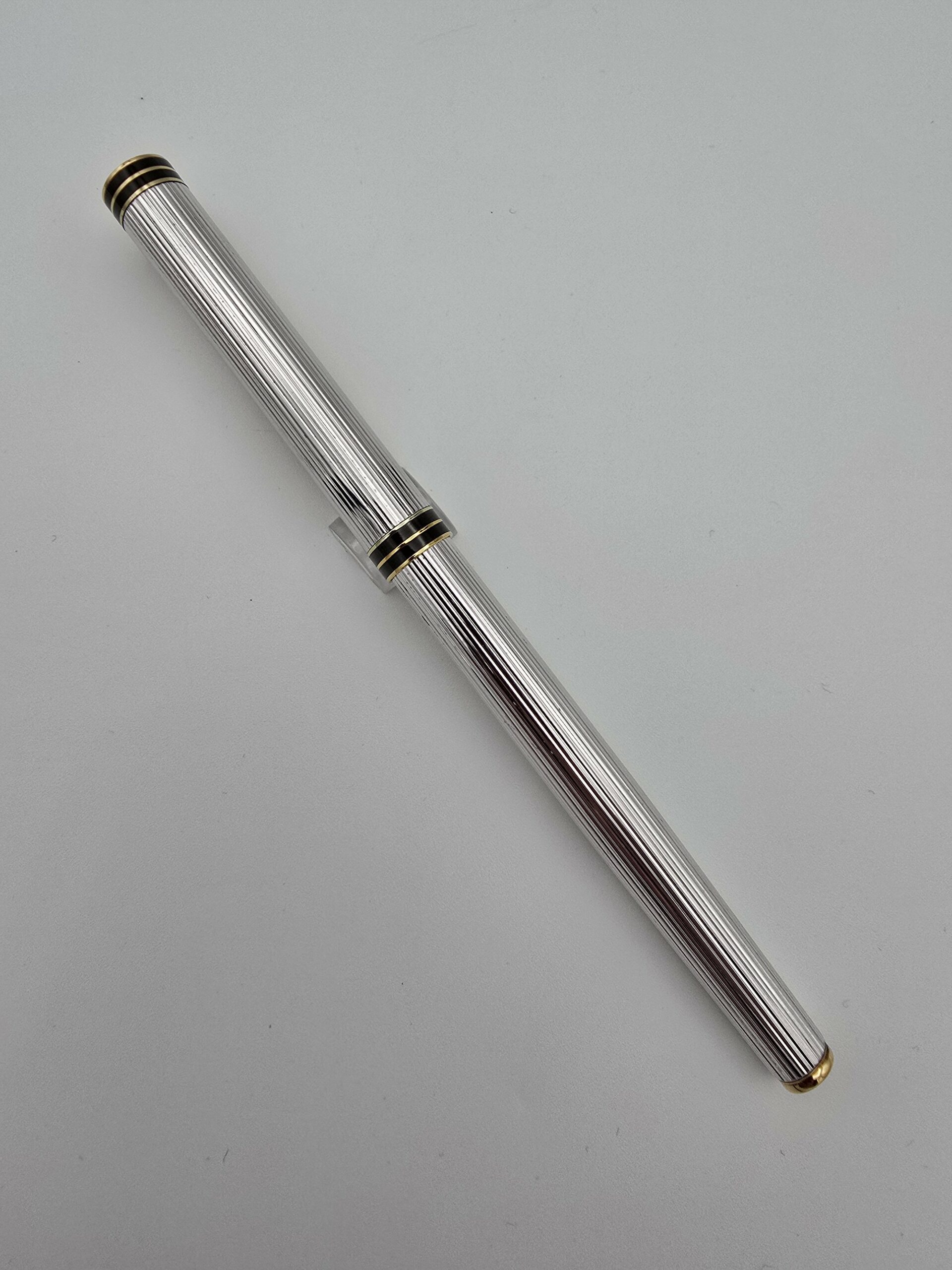 Waterman Ideal fountain pen 18k 750 Nib F Fine 30 black gold
