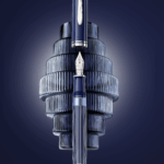 Pelikan Souverän M815 Metal Striped Blue - Special Edition