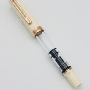 TWSBI ECO Cream and Rose Gold - Needlepoint by Kirk Speer