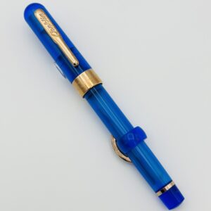 Conklin Mark Twain Demo Blue - 1.1 Stub Steel Nib