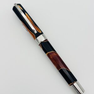 Visconti Vertigo Orange - Medium Steel Nib