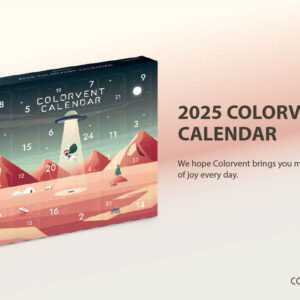 Colorverse 2025 Colorvent Calendar